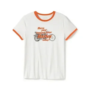 Camiseta de aro Hug A Harley – Cloud Dancer