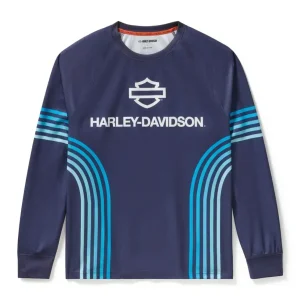 Camiseta de carreras HD® TECH para hombre – Azul Faro