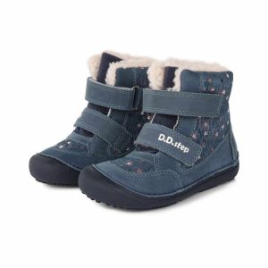 D.D.Step Botas Respetuosas Borreguito Azul Estrellas