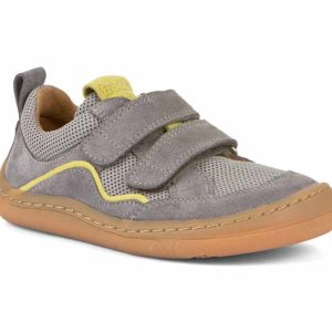 Froddo Zapatillas Respetuosas Textil-Piel Gris