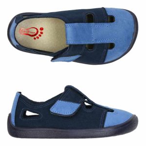 3F Bar3foot Sandalias Respetuosas Marino-Azul