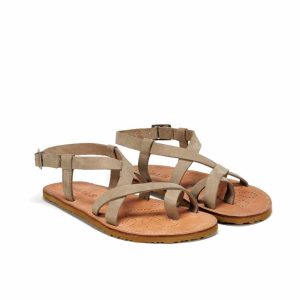 Sandalias Barefoot Waals Natur Taupe