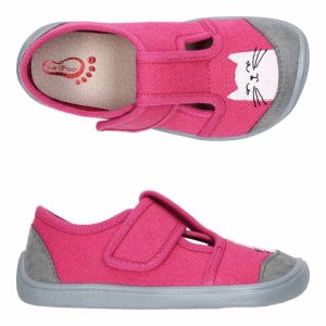 3F Bar3foot Sandalias Respetuosas Gatito Fucsia