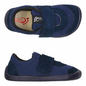 3F Bar3foot Zapatillas Respetuosas 1 Velcro Marino