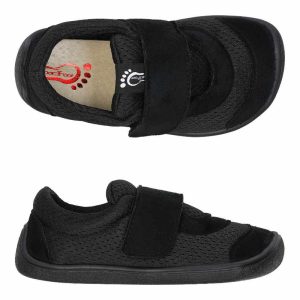 3F Bar3foot Zapatillas Respetuosas 1 Velcro Negro