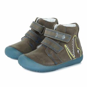 D.D.Step Botas Respetuosas Fluorescentes Croco Gris
